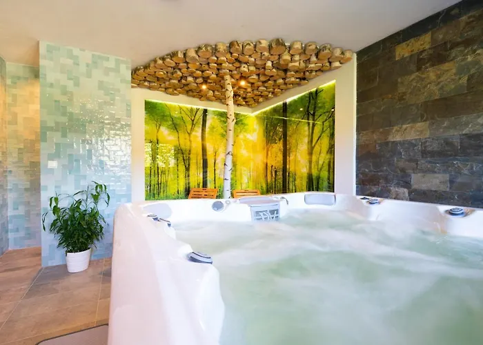 Pod Stokiem Z Sauna I Jacuzzi - Szczyrkapartamenty 아파트호텔 슈차이르크
